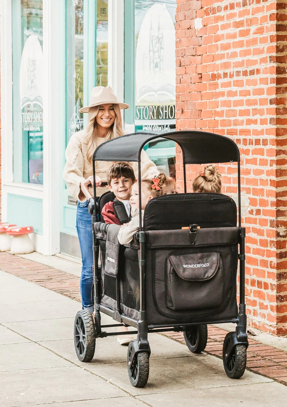 2025 Cochecito familiar W4 Luxe para 4 plazas