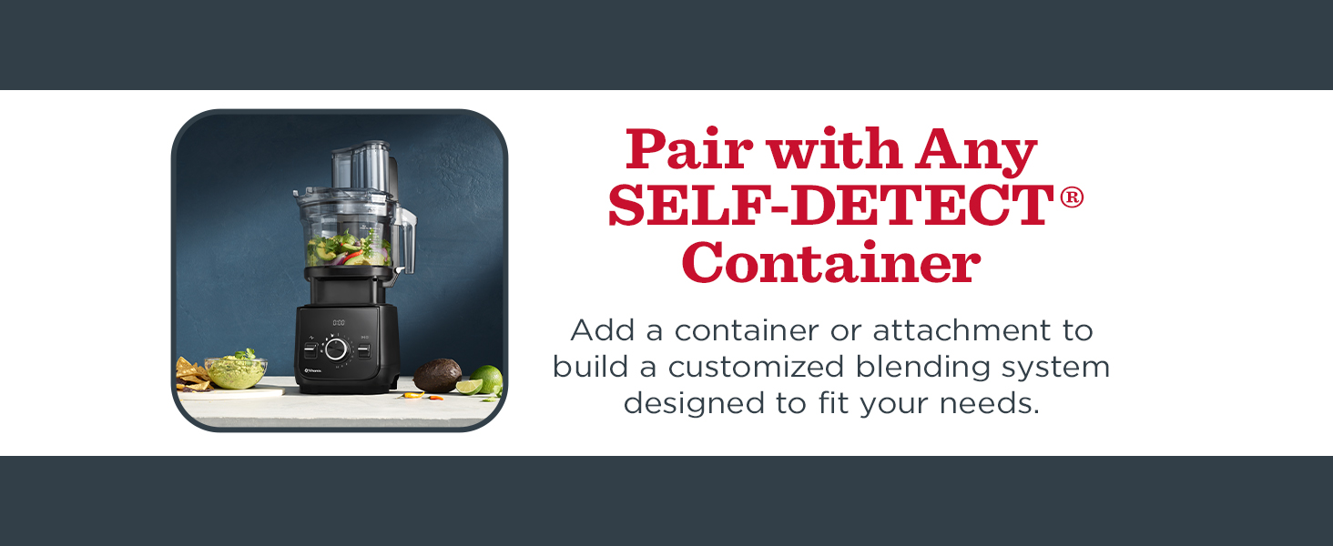 Pair with any SELF-DETECT Containers