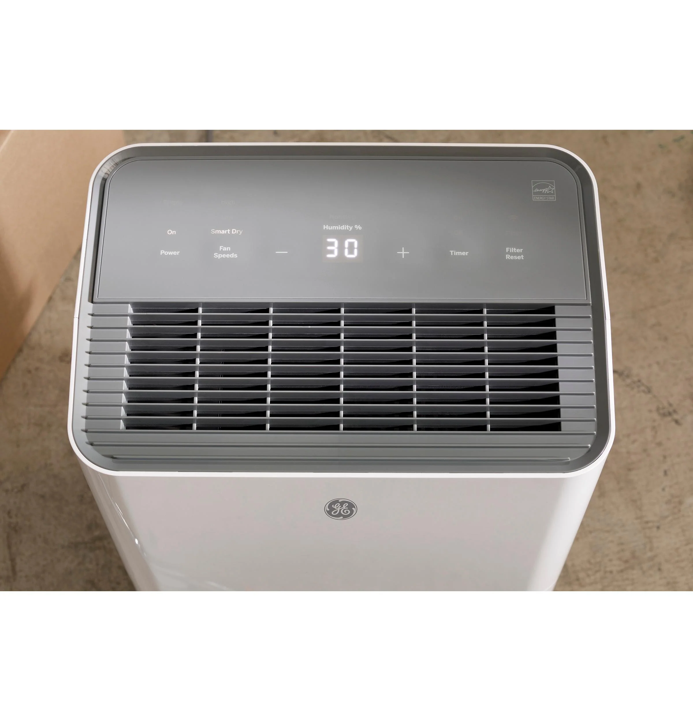 2025 Ge Appliances ADYR35LC Ge? Draagbare Energy Star? Ontvochtiger van 35 Pinten met Smart Dry-functie voor Zeer Vochtige Ruimtes