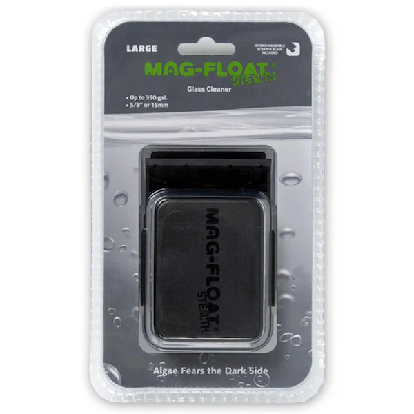 Mag Float STEALTH Glass Aquarium Cleaner - Large (5/8