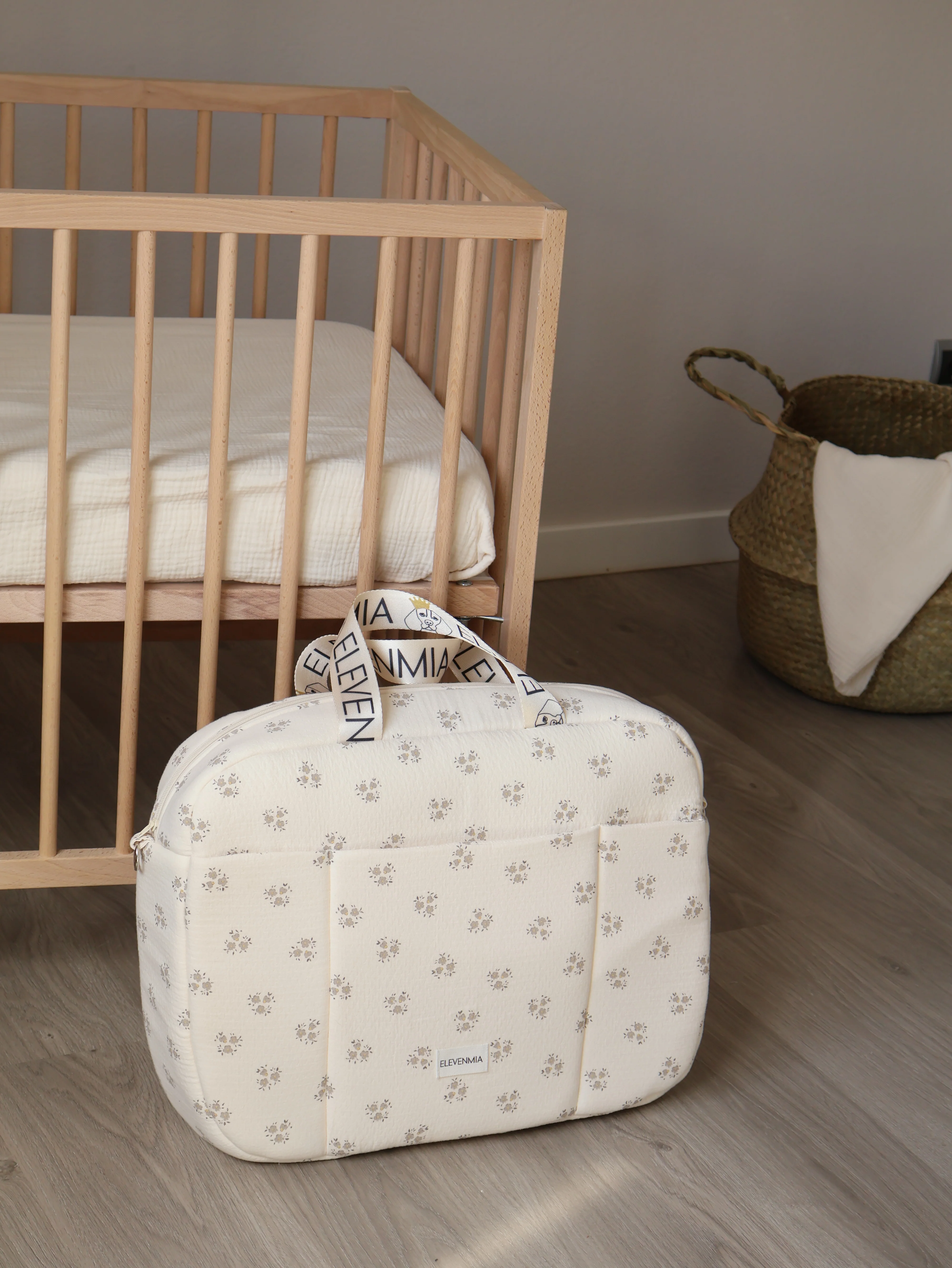 Maleta Maternal Inti Gris