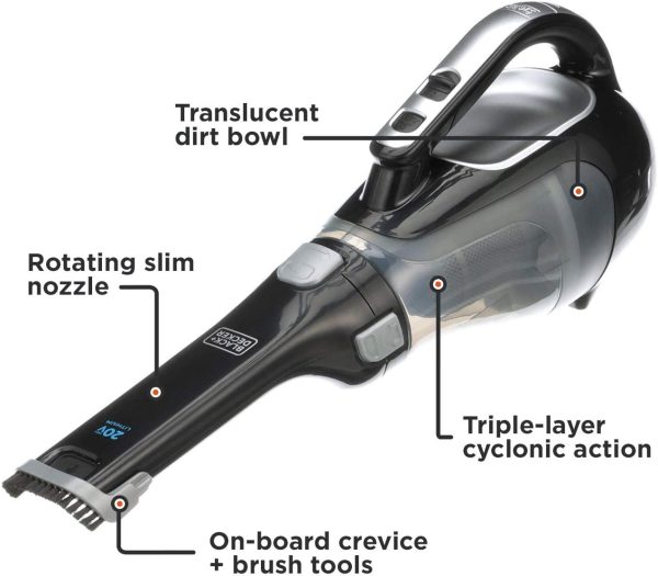 20V Lithium Compact Hand VAC, BDH2000L