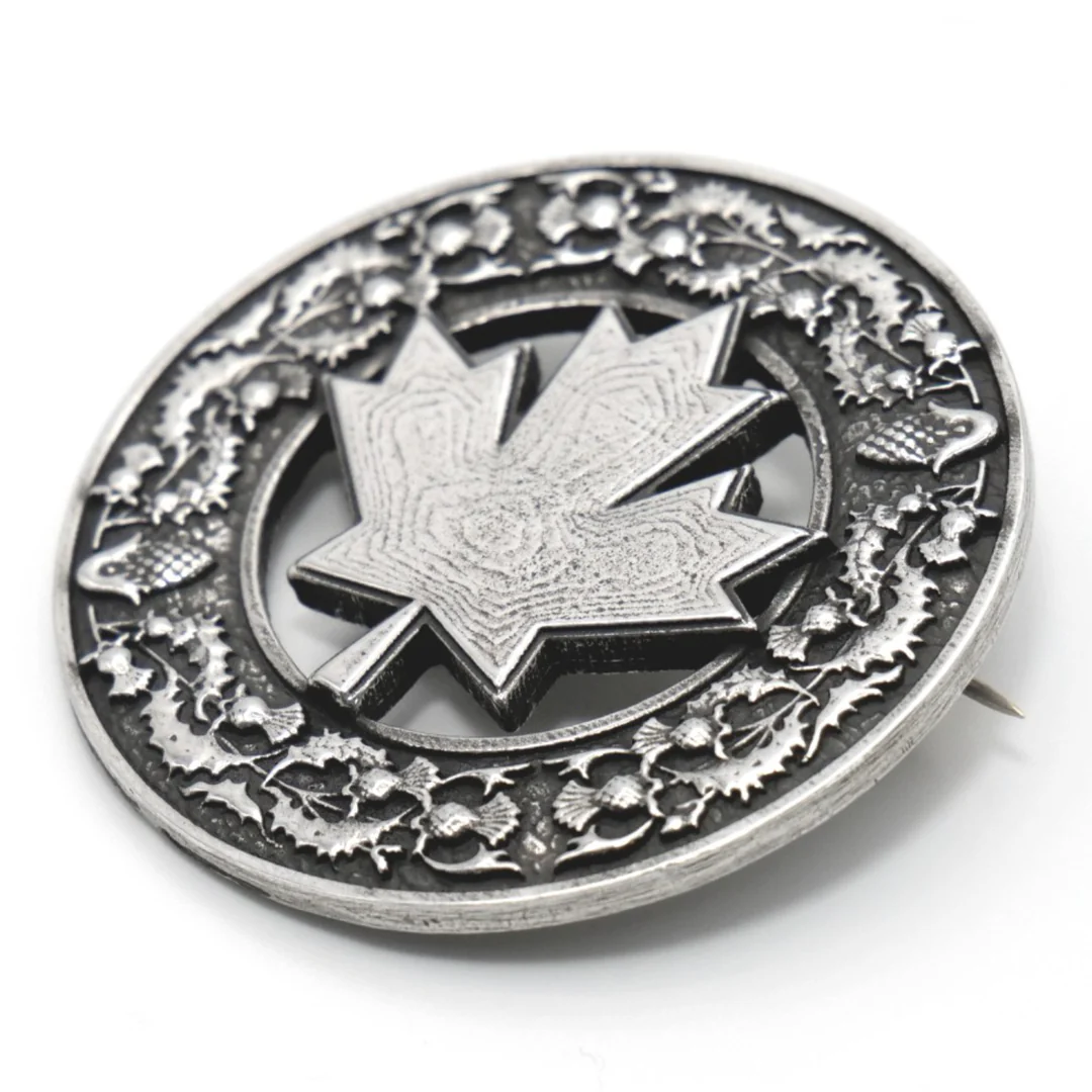 Scottish Canadian Cap Badge