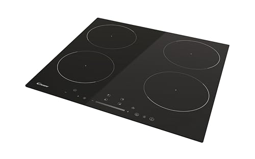 Candy Idea CIS642SCTT/1 Piano Cottua a Induzione, 4 zone cottura, Vetroceramica, da Incasso, Funzione Keep Warm, Power Management, Touch, App hOn, 59x55x52 cm, Nero : Amazon.it: Grandi elettrodomestici