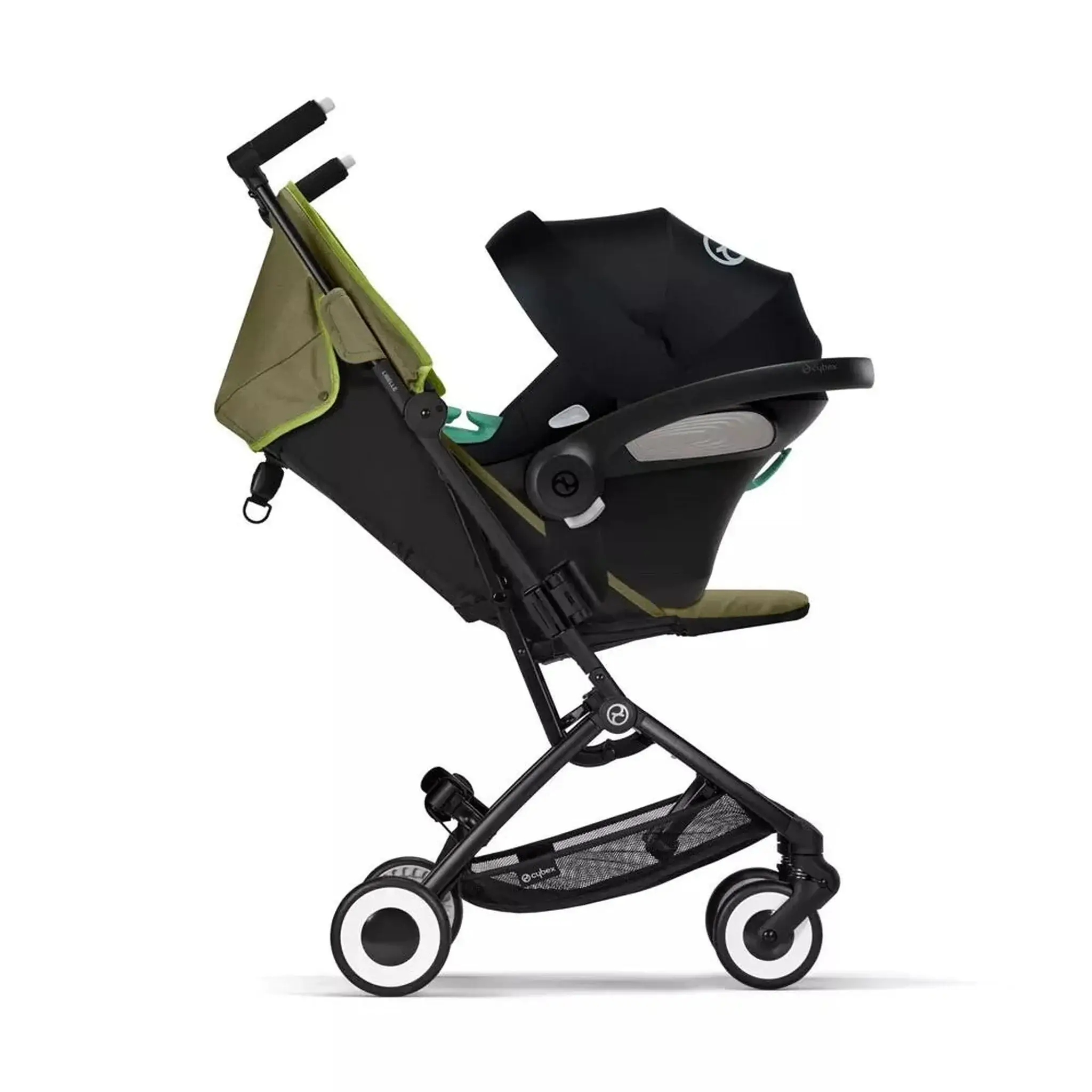 2025 Cochecito de Viaje Compacto Cybex Libelle de 6 Meses a 4 Años – Verde Natural