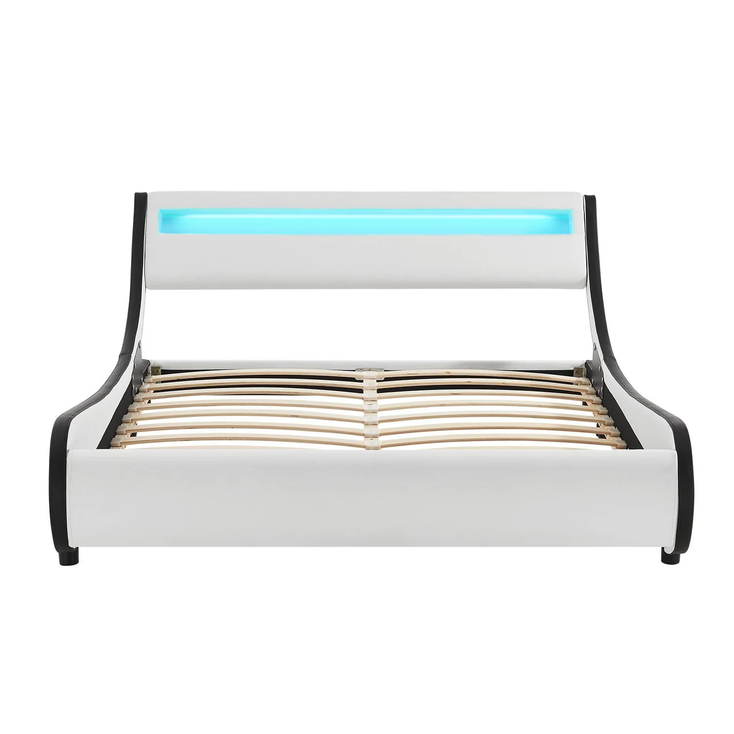 2025 Cama tapizada Valencia 140x200 cm en blanco