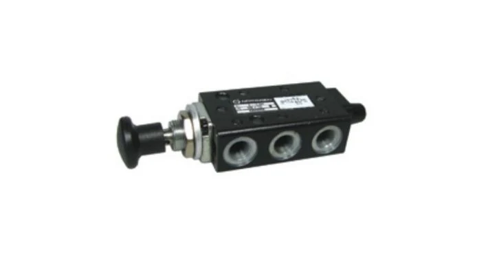 Norgren X3066502, Super X 5/2 manual valve, Black, Knob/Knob, 13N, G1/4