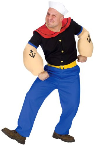 Men's Popeye Costume