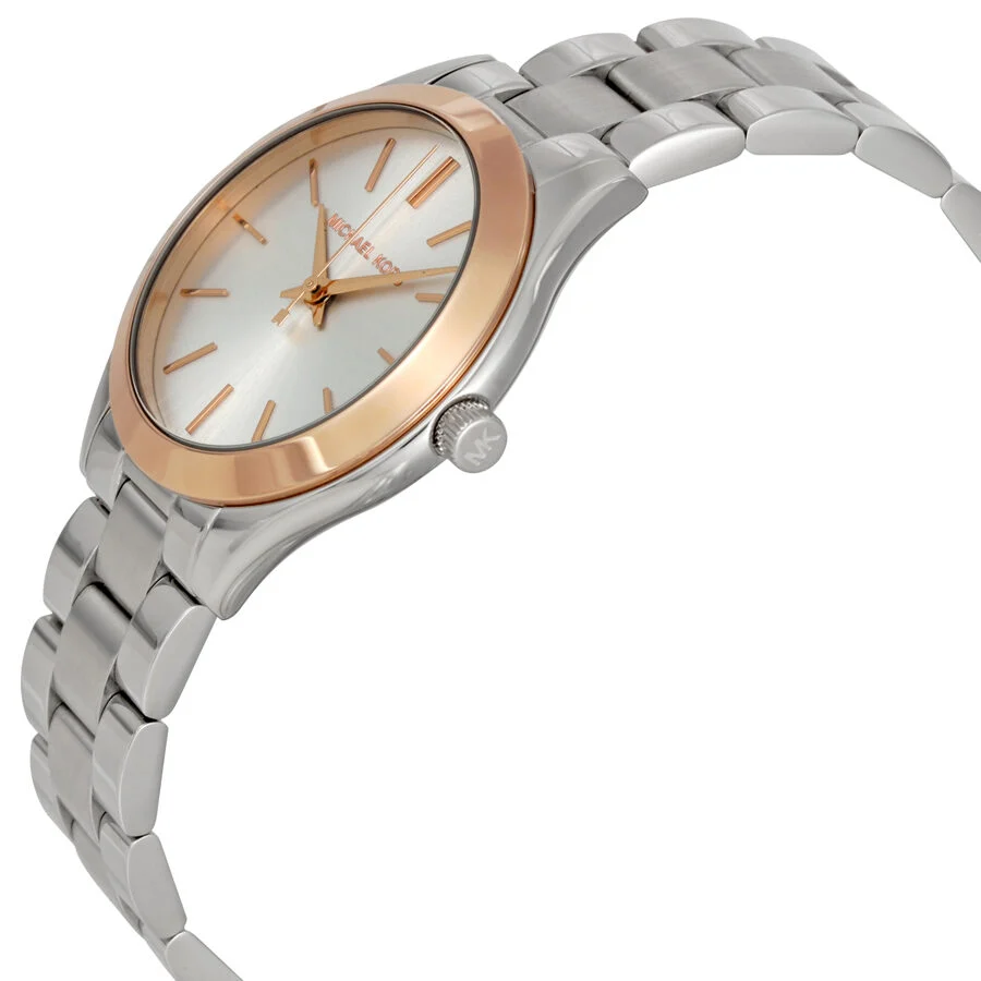 Michael Kors Mini Slim Runway Silver-Tone Women's Watch - MK3514