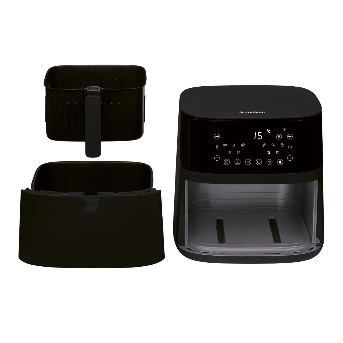 SILVERCREST? KITCHEN TOOLS Heteluchtfriteuse XL 5,5L Smart - B-keus goed