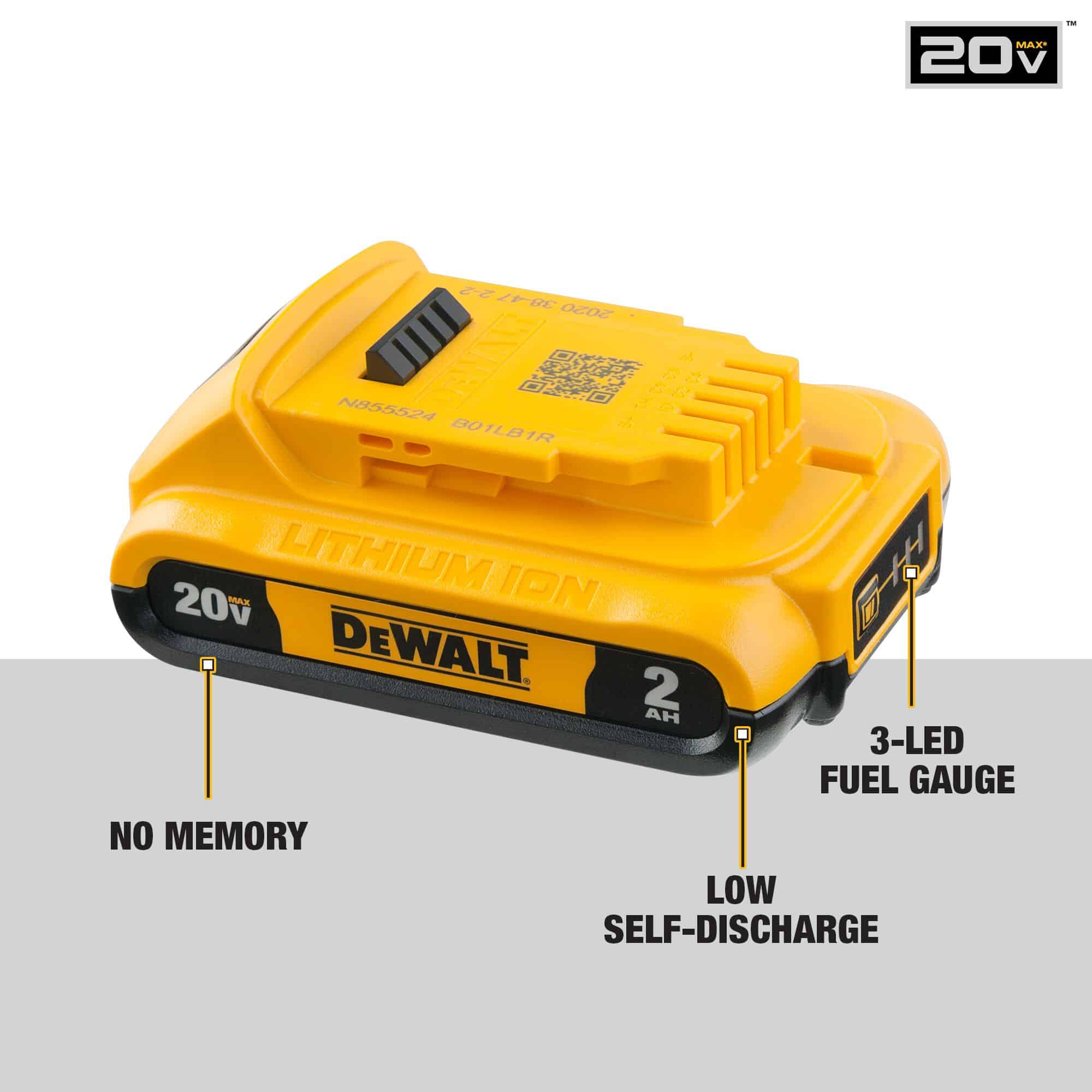 20V MAX 2-Tool Brushless Power Tool Combo Kit with Soft Case (2-Batteries and Charger Included)