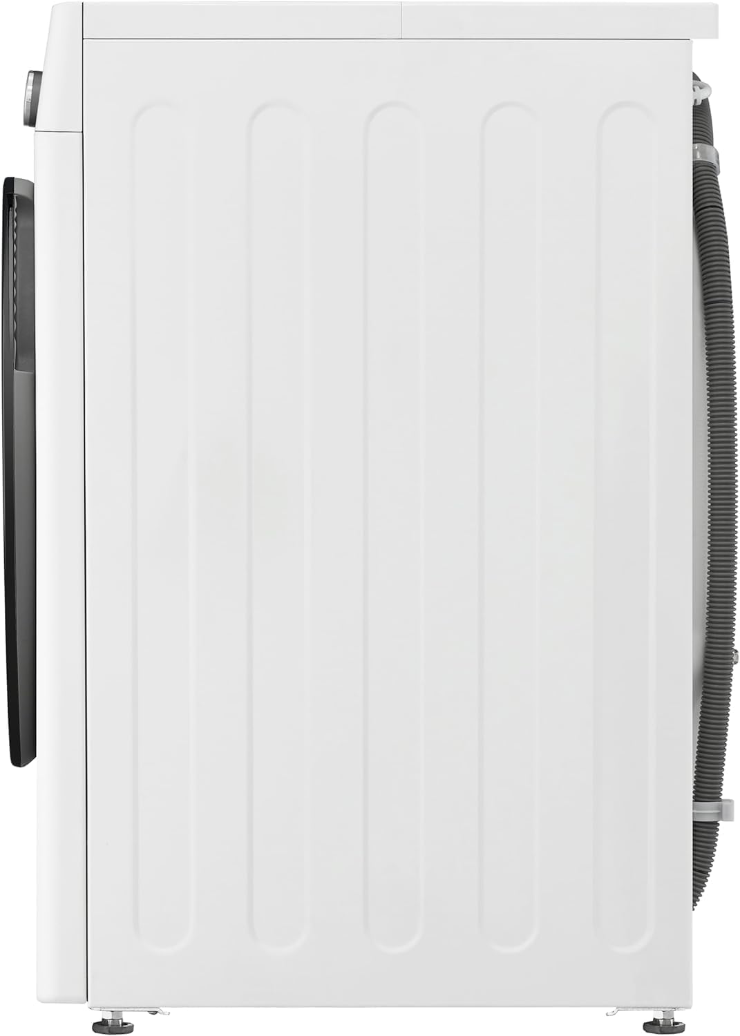 LG V7WD107H2E, Klasse E, Frontlader-Waschtrockner 10,5 - 7 kg, 1400 U/min, AI Direct Drive, Wi-Fi, Tiefenreinigung mit Dampf, TurboWash, Größere Kapazität, 62 x 60 x 85 cm ꟷ Weiß