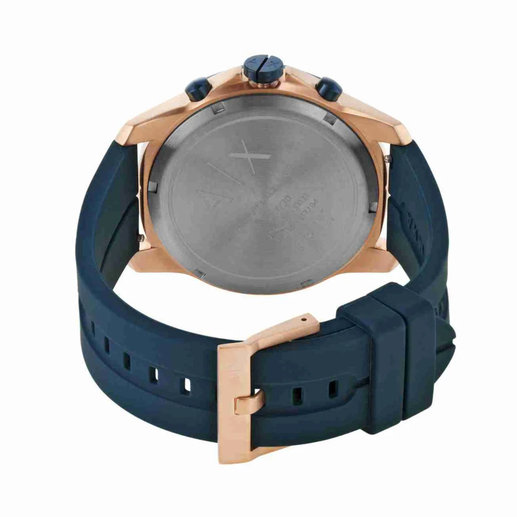 Armani Exchange Hampton Chronograph Silicone Men's Watch - AX1730