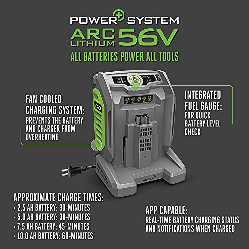 EGO Power+ CH7000 700W Turbo Charger, Black