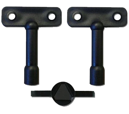 Mitras Pair of Long Reach Meter Box Keys