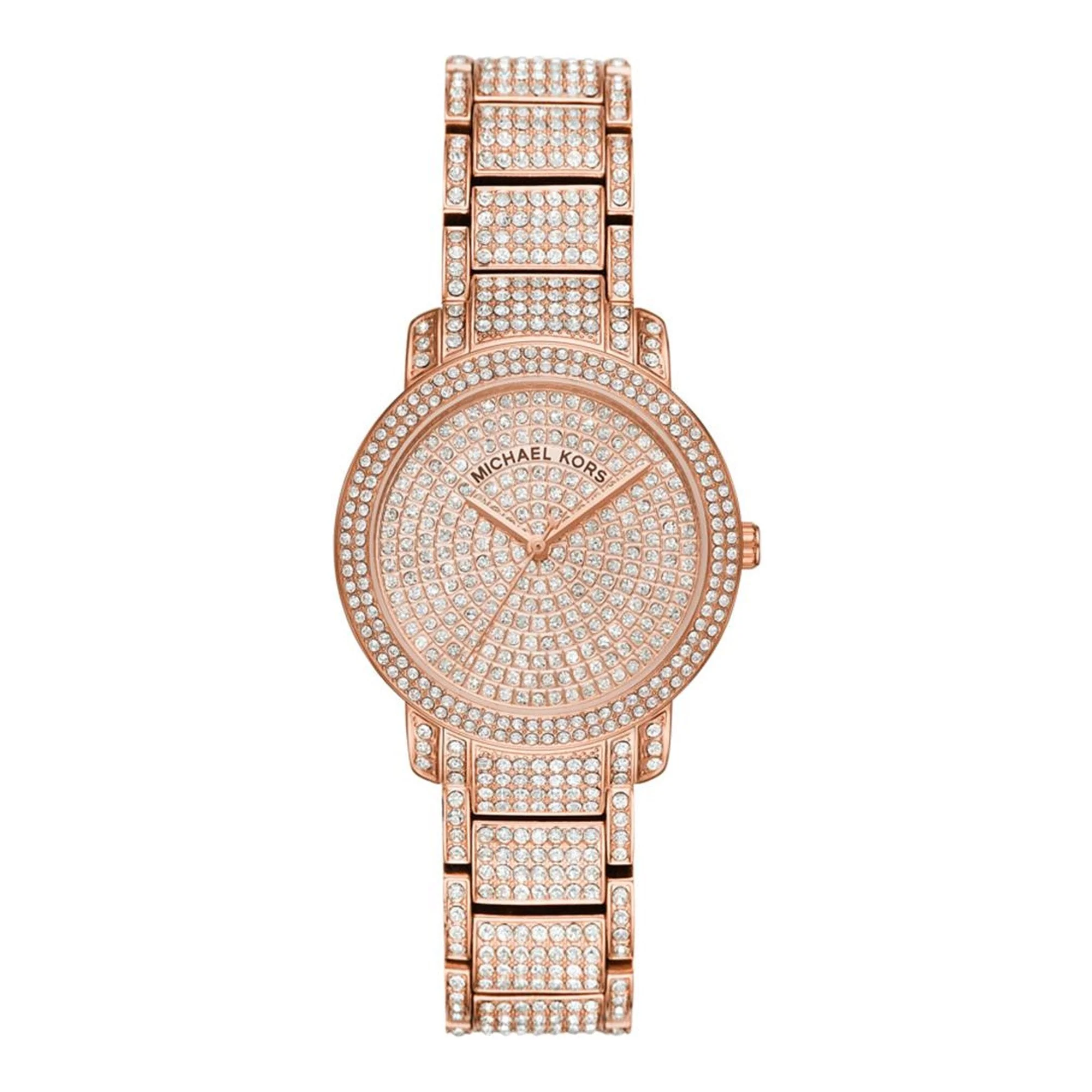 Michael Kors Darci Pave Rose Gold Women's Watch - MK6548
