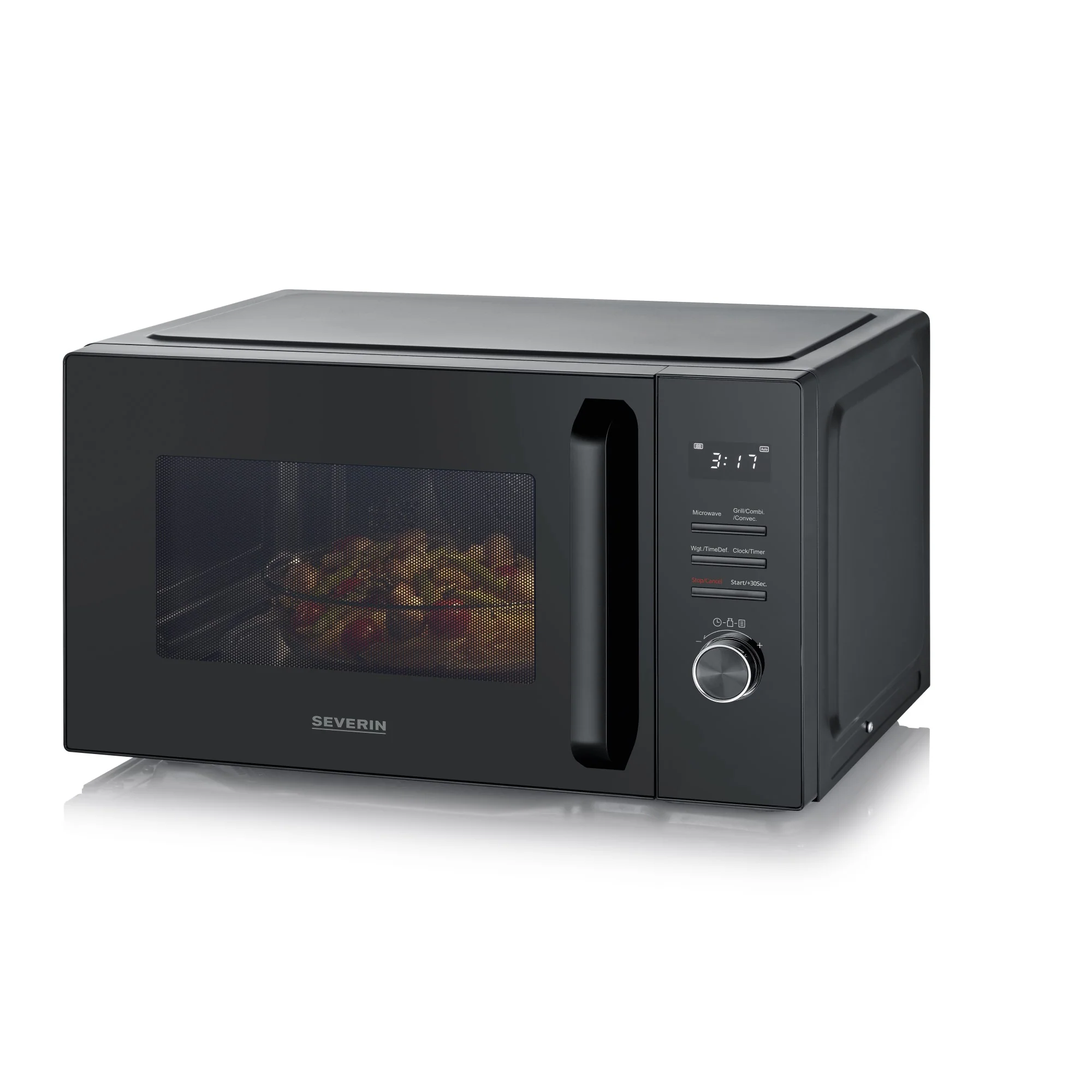 Severin Mikrowelle 3-in-1 mit Grill- und Heissluftfunktion MW7798 XXL 29L