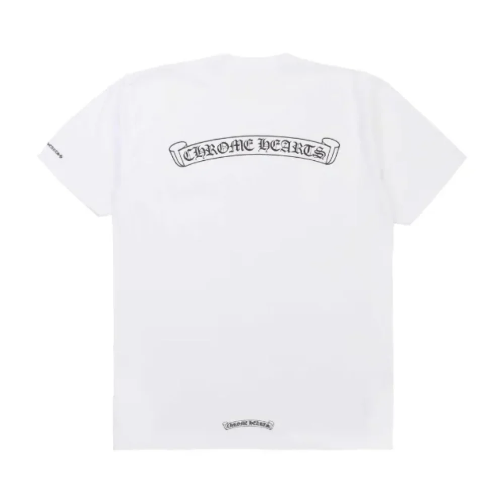 Chrome Hearts Black Scroll Tee