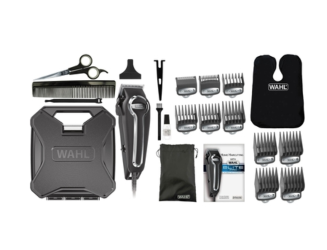 WAHL Elite Pro, High Performance Hair Clipper Kit (15 Piece Kit) – 79734