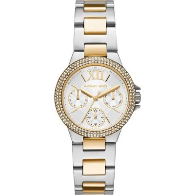 Michael Kors Mini Camille Pavé Two-Tone Watch MK6982