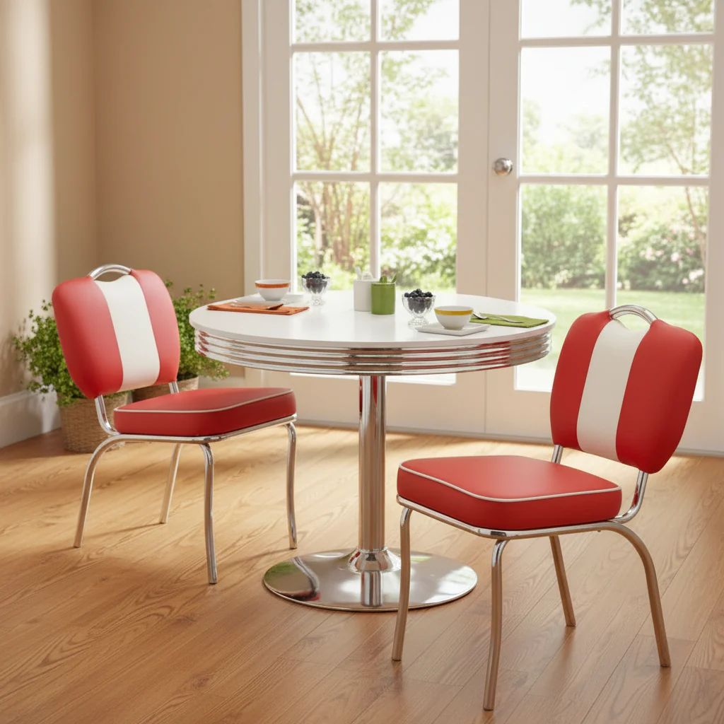 Raleigh Retro 3-Piece Dining Set by Simple Living