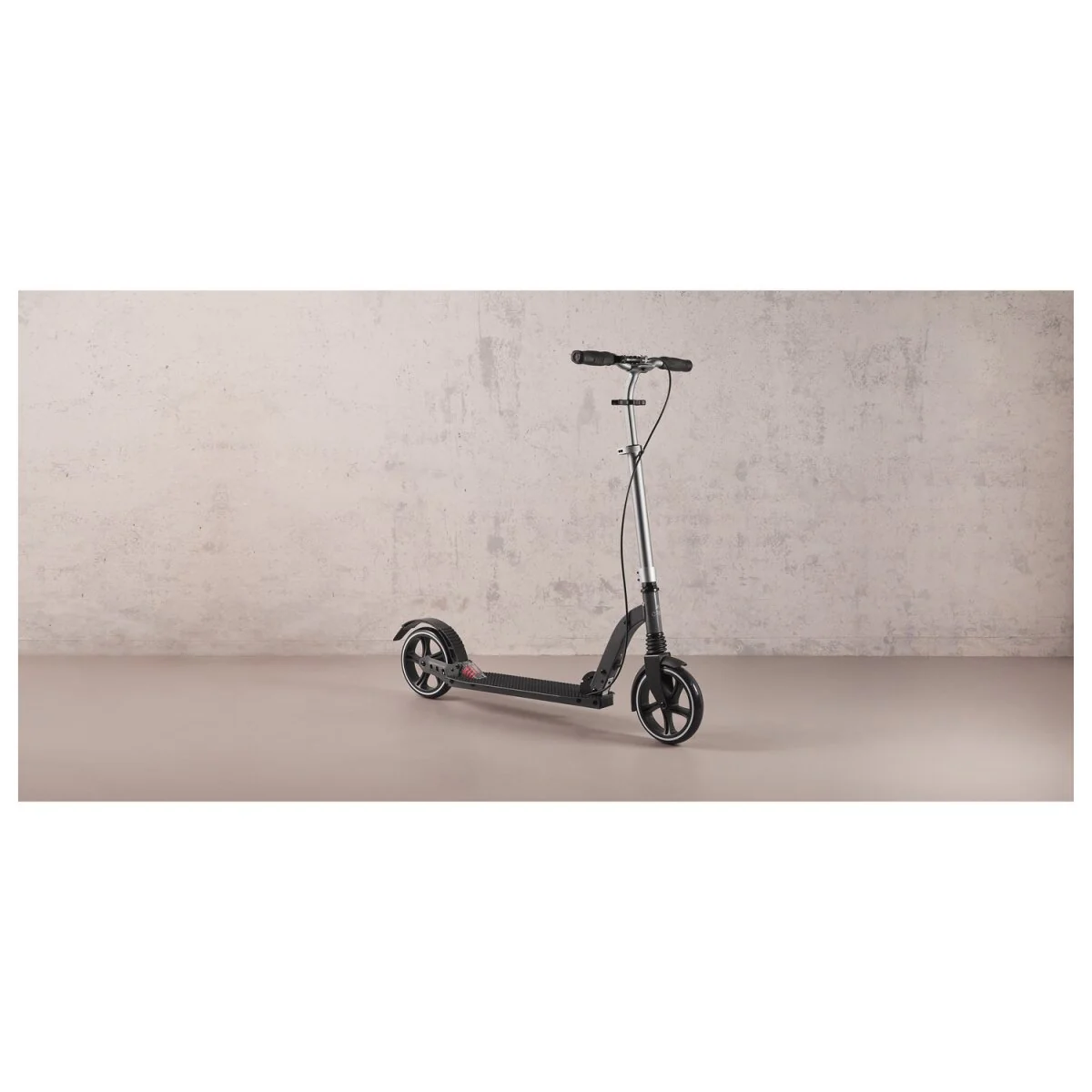 CRIVIT Big-Wheel-Scooter, met snel inklapmechanisme (zwart) - B-keus zeer goed