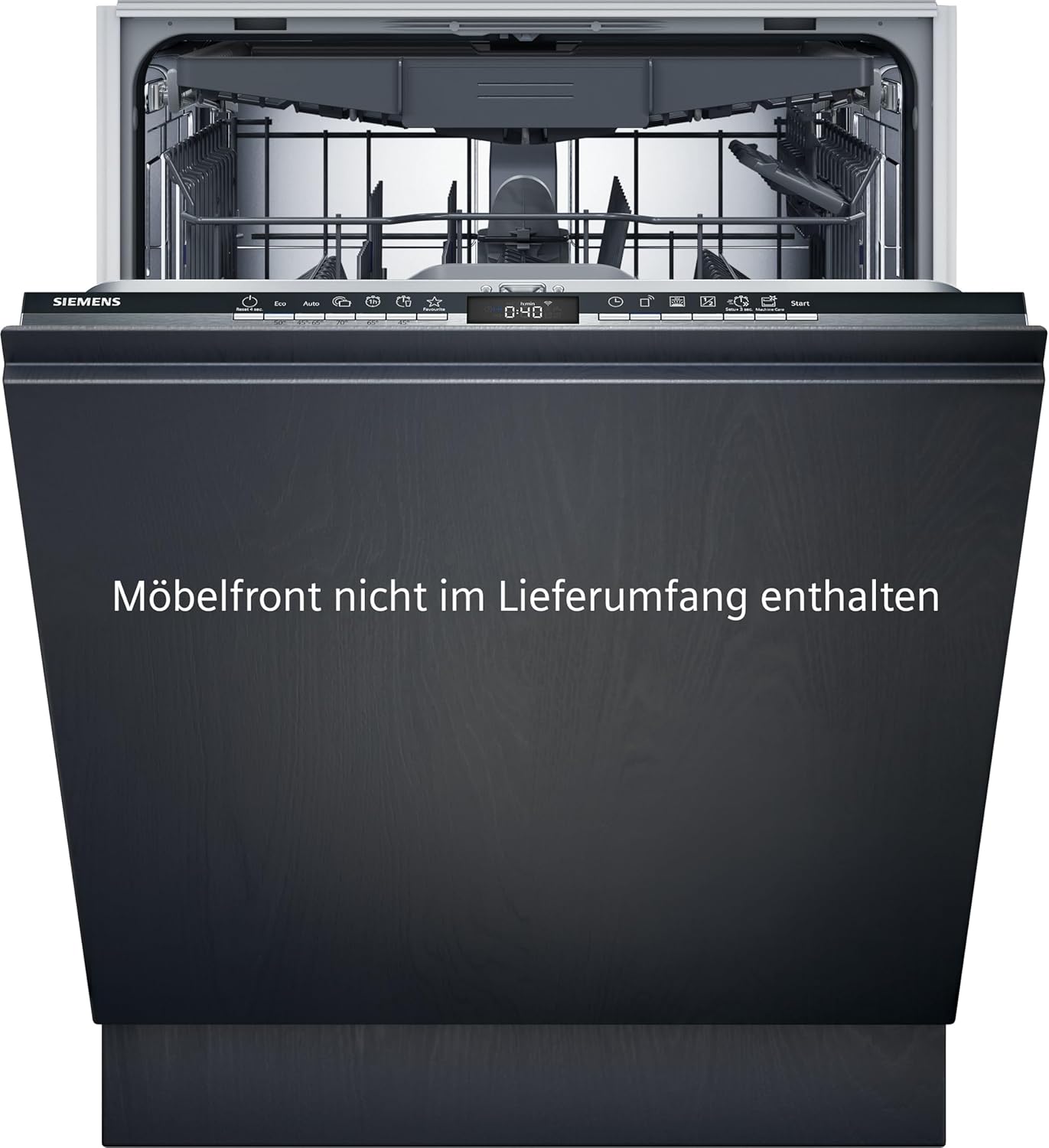 Siemens SN63EX06VE, iQ300 Smarter Geschirrspüler, Vollintegrierte Spülmaschine, 60 cm, Besteckschublade, Extra leise, varioSpeed, Automatische Türöffnung, Dreifach rackMatic, infoLight, intesiveZone
