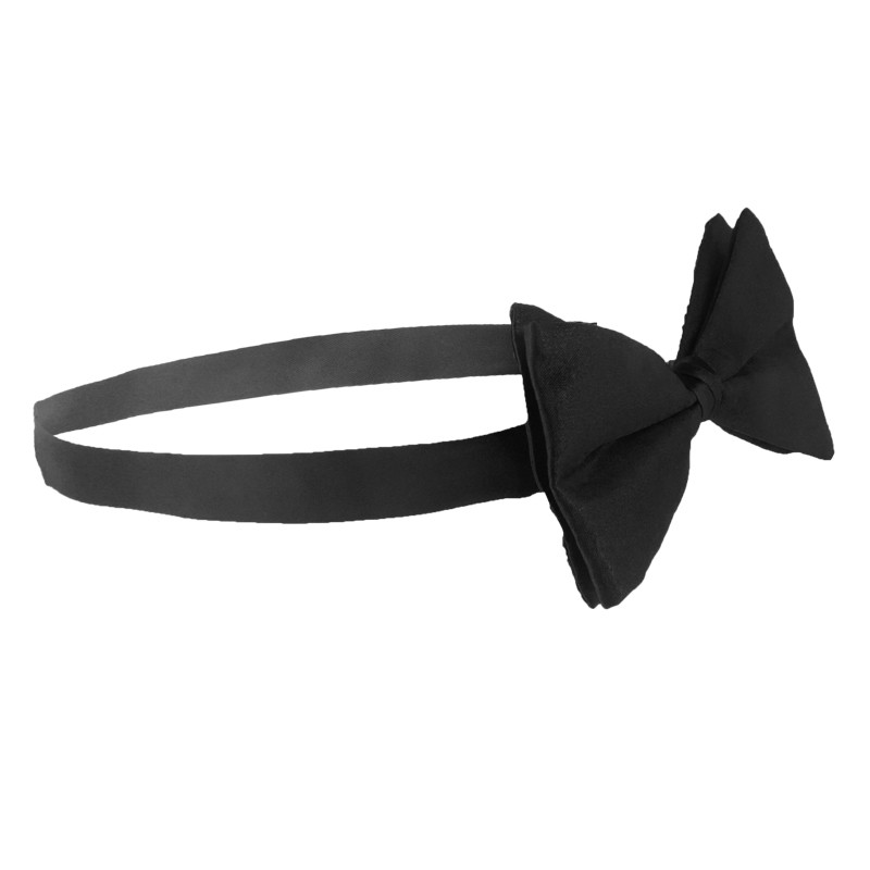 Kids  Satin Bow Tie Black 6836CH