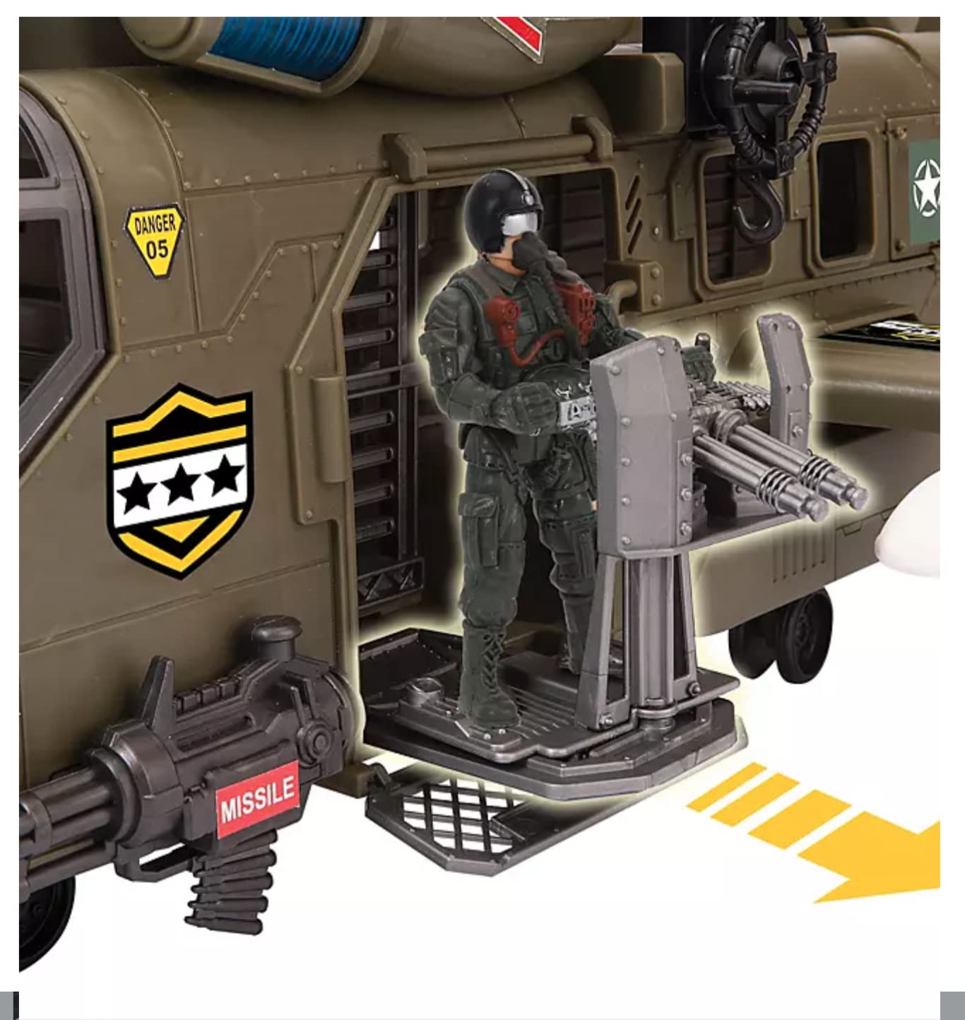 Members Mark Soldier Playset Helicopter