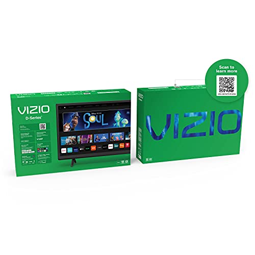 VIZIO D-Series 40    Smart TV, Full HD 1080p, AMD FreeSync, Apple AirPlay, Black