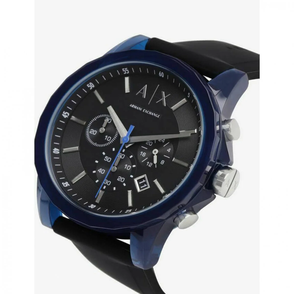 Armani Exchange Outerbanks Blue & Black Multifunction Watch - AX1339