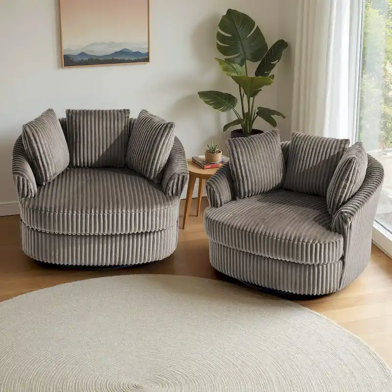 Set of 2 Oversized 43