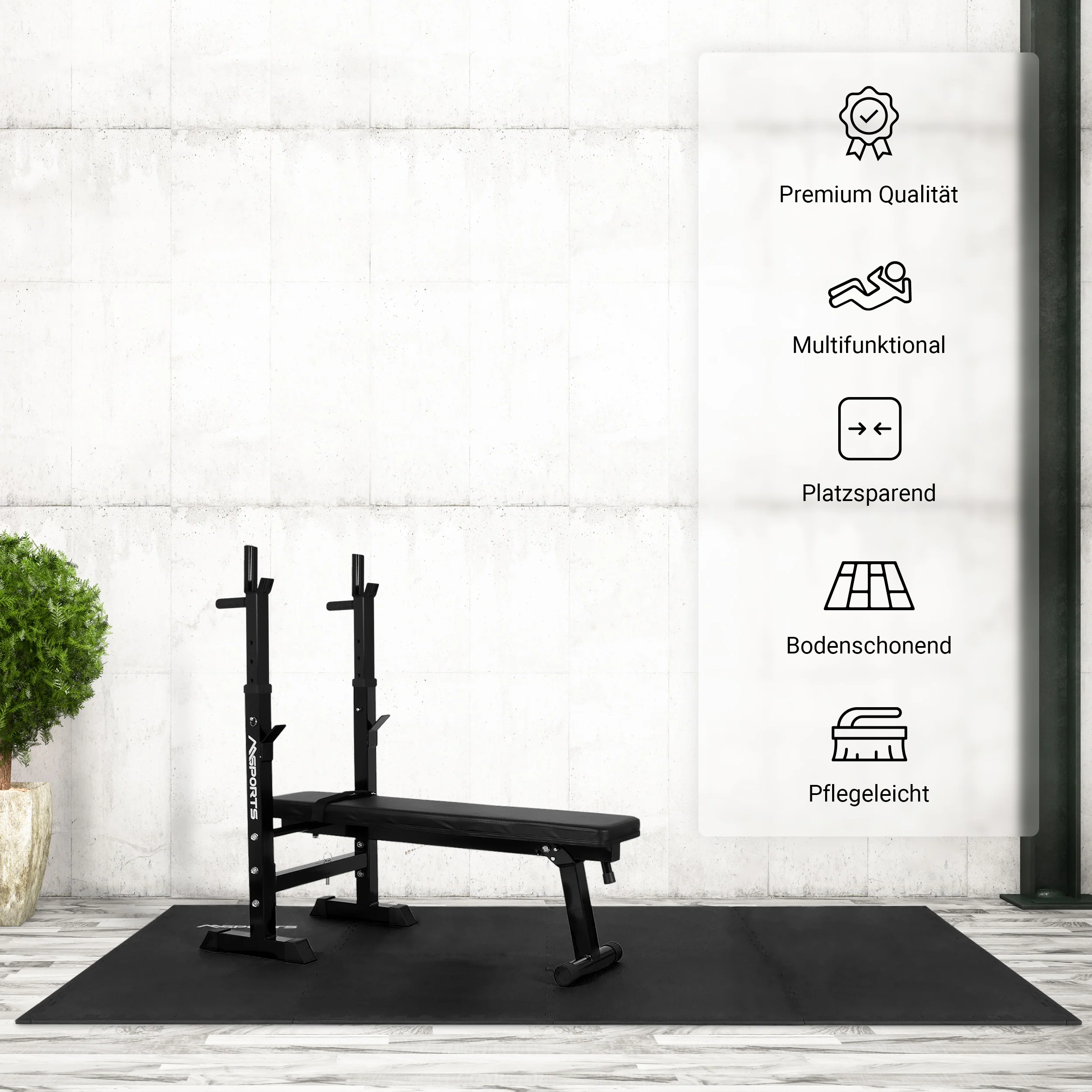 2025 Set de gimnasio básico para el hogar