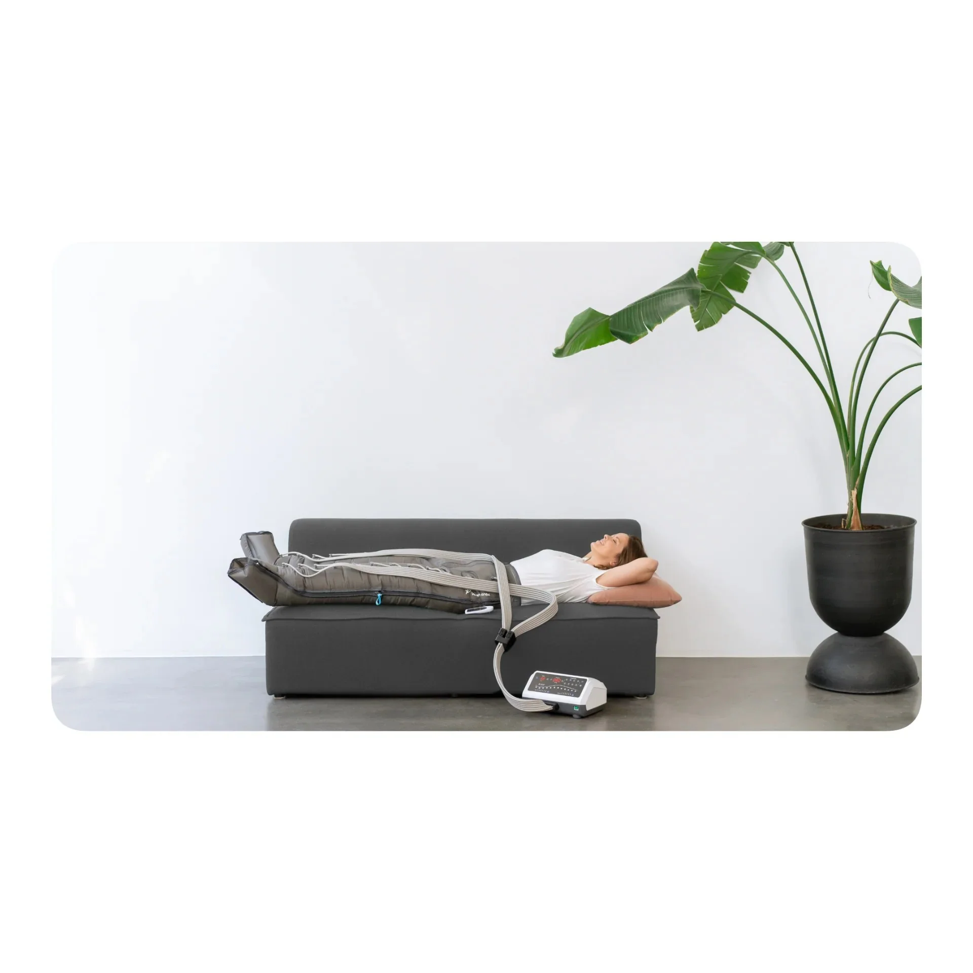 Venen Engel Massagegerät 12 Premium mit Hosenmanschette