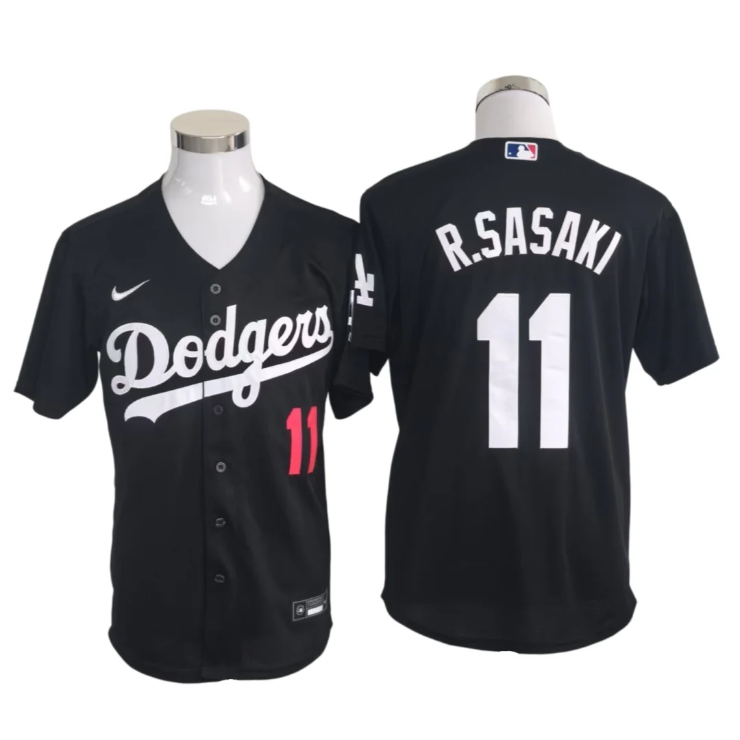 Men's #11 Roki Sasaki Los Angeles Dodgers Baseball Jersey