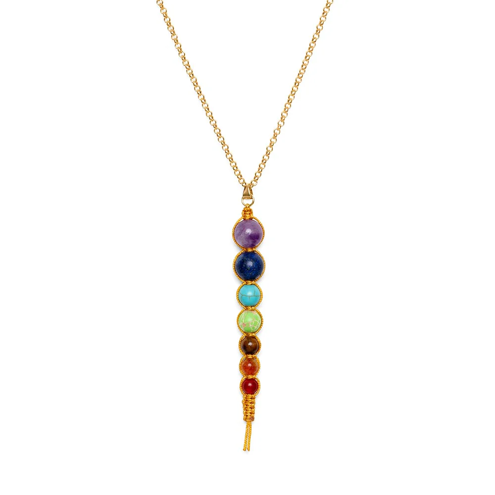 7 Chakra Halsketting - Ketting & Hanger - Edelstenen - Energiebalans