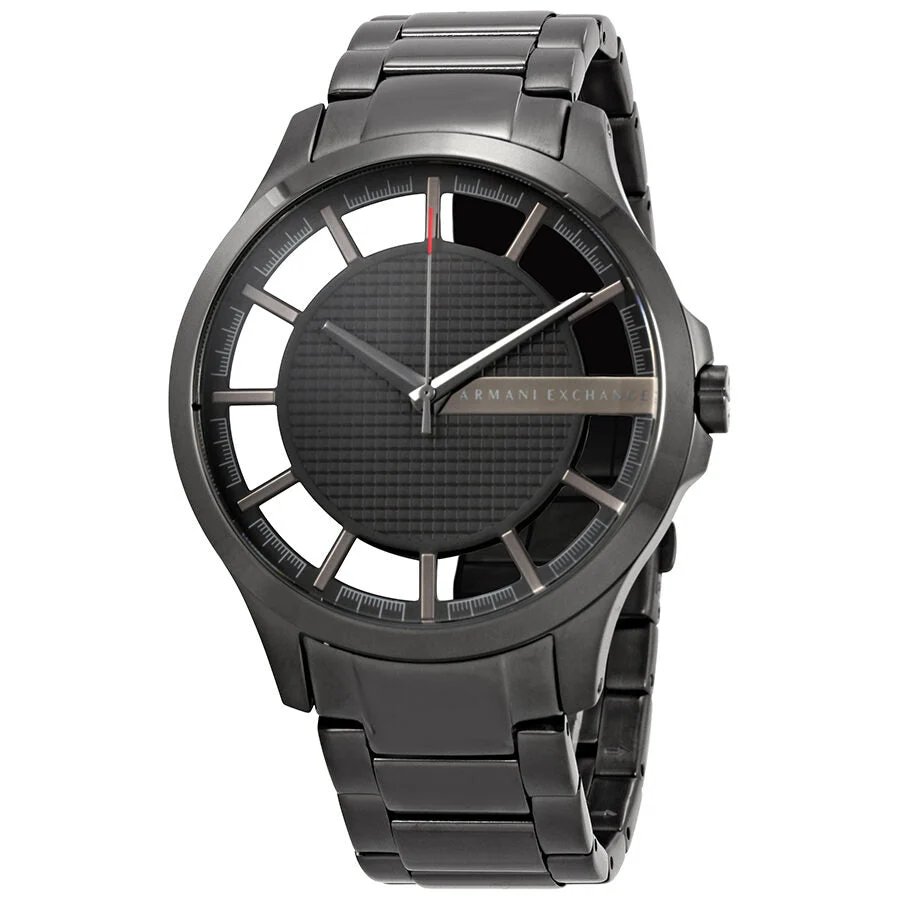 Armani Exchange Gunmetal Bracelet Men's Watch AX2188