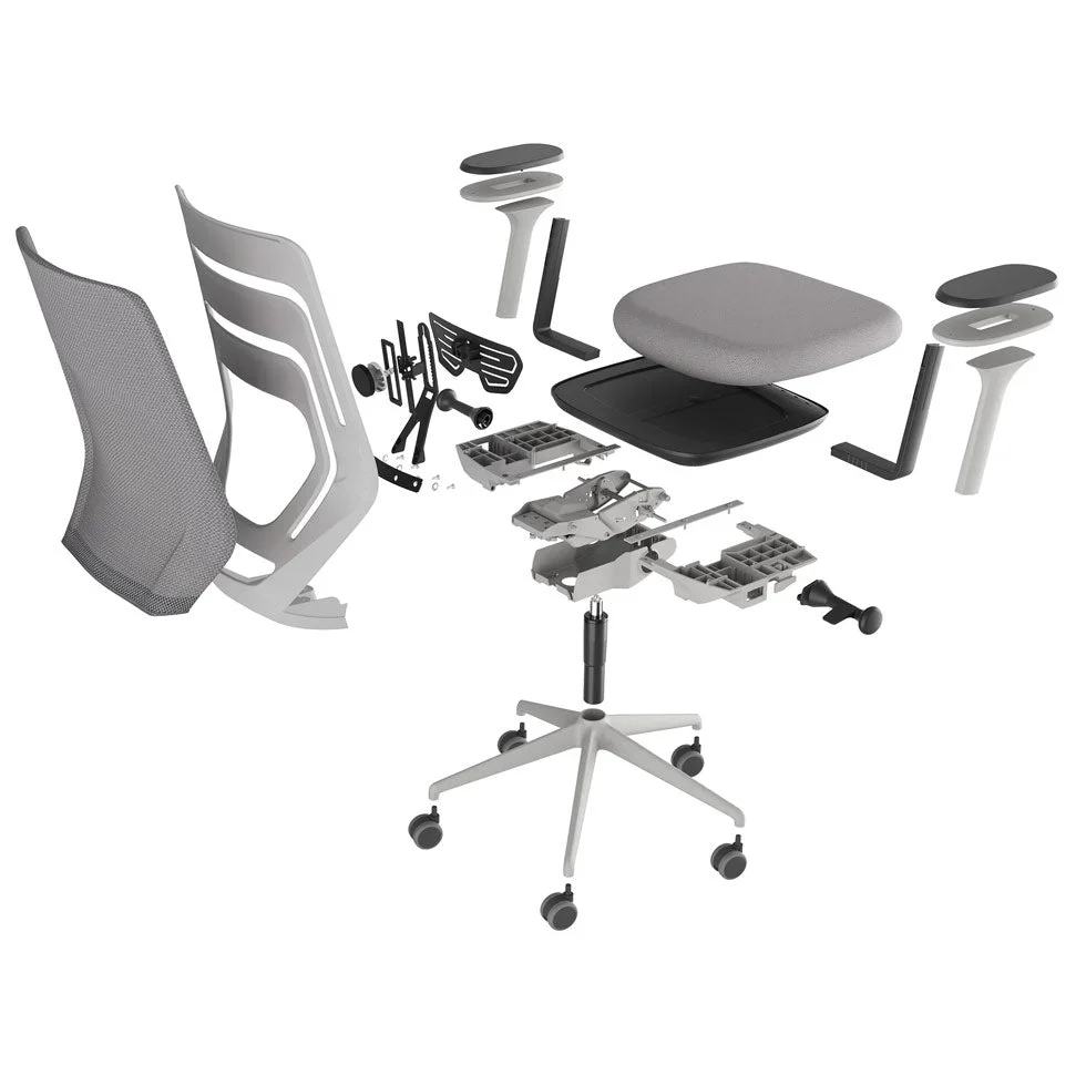 2025 Silla de Oficina Ergonómica FM Asiento – Garantía del Mejor Precio en 28 Colores