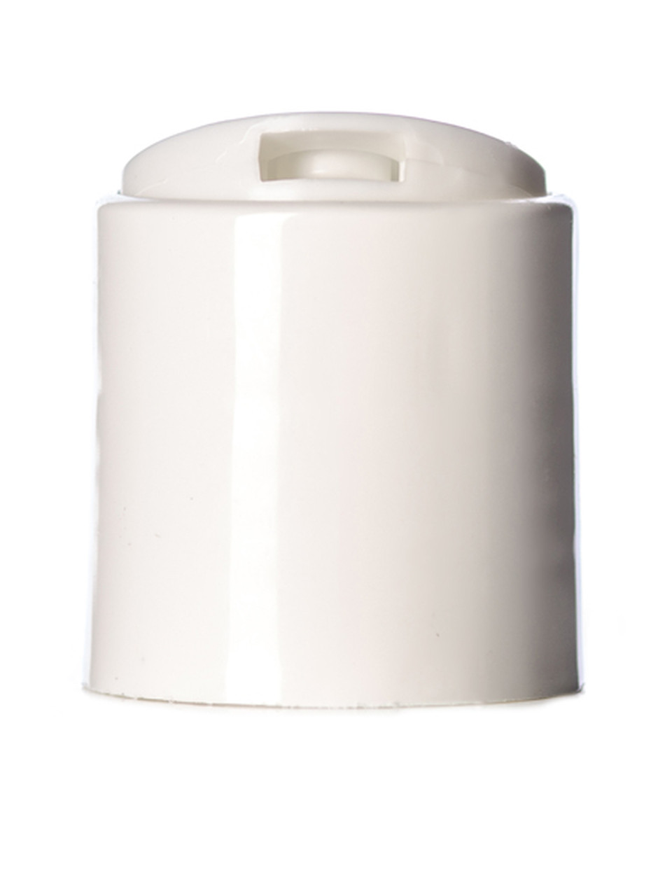 White Press Dispensing Caps Push Down 24-410 Disc Cap Closure 24/410