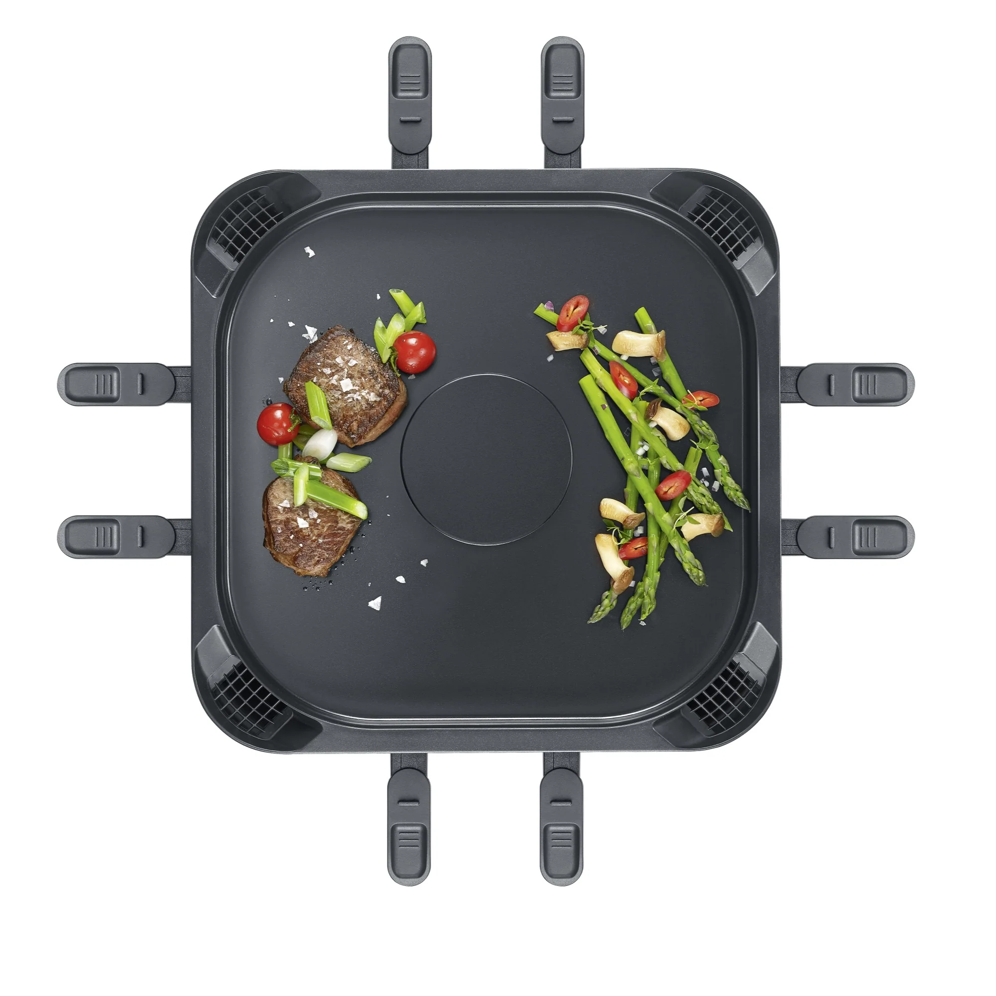 Severin Racletteofen RG2379 Sevento Smokeless Raclettegrill