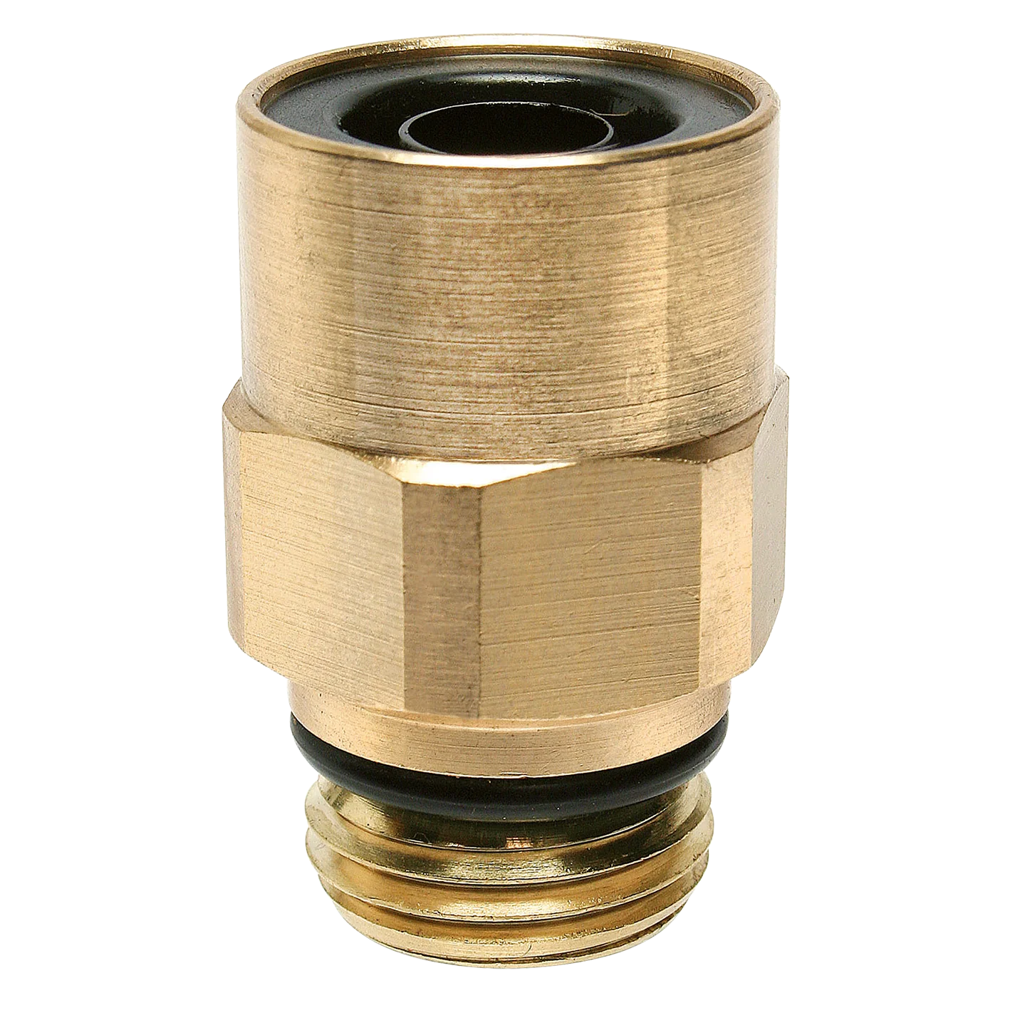 Camozzi 9512-10-M12 - M12 x 1.5 Metric Male x 10mm O/D Straight Adaptor