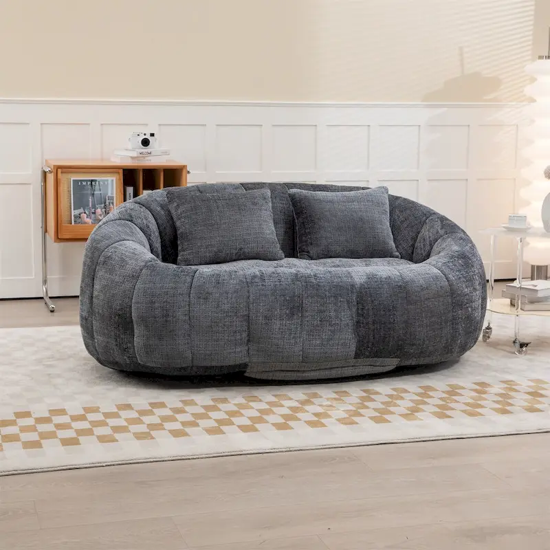 Adult Bean Bag Chair - Multi-Color Lazy Sofa