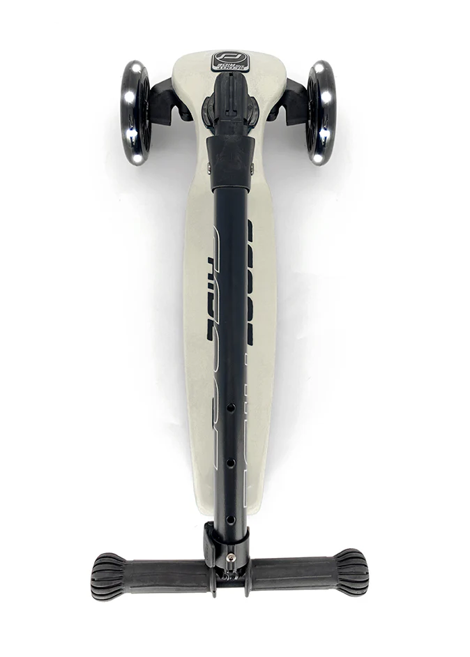 2025 Patinete Scoot & Ride Highwaykick 3 LED para Niños, Plegable, Ruedas Luminosas, de 3 a 6 Años