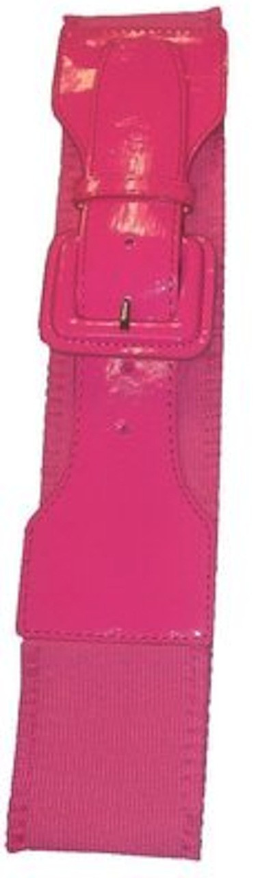 Wild Pink Lauper Style 80's Elastic Frill Belt 2408