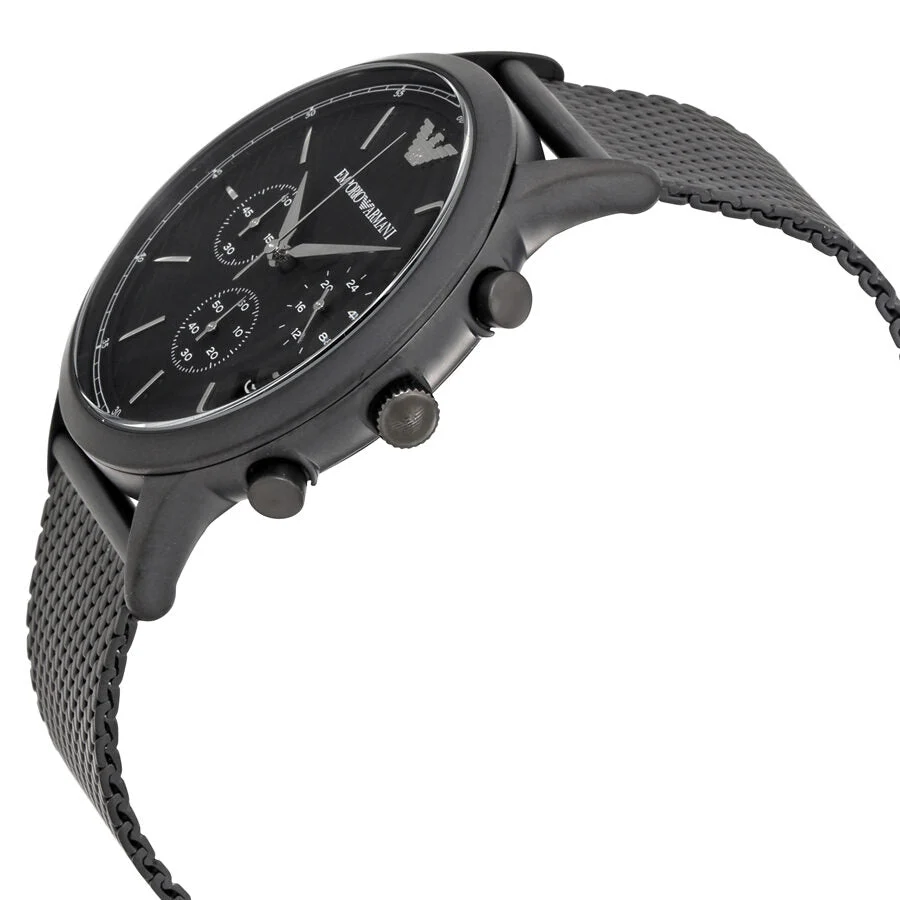 Emporio Armani Renato Chronograph Black Dial Men's Watch AR2498
