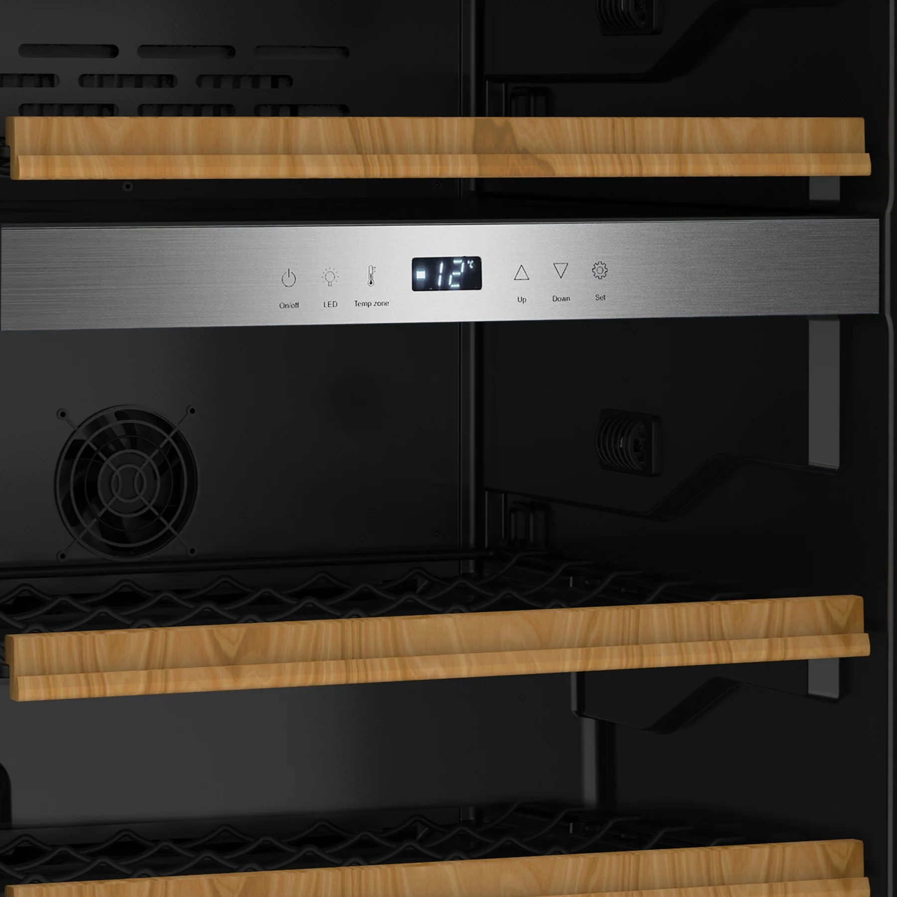 NABO Weinkühlschrank WS1160, 116 Liter, 49 Flaschen