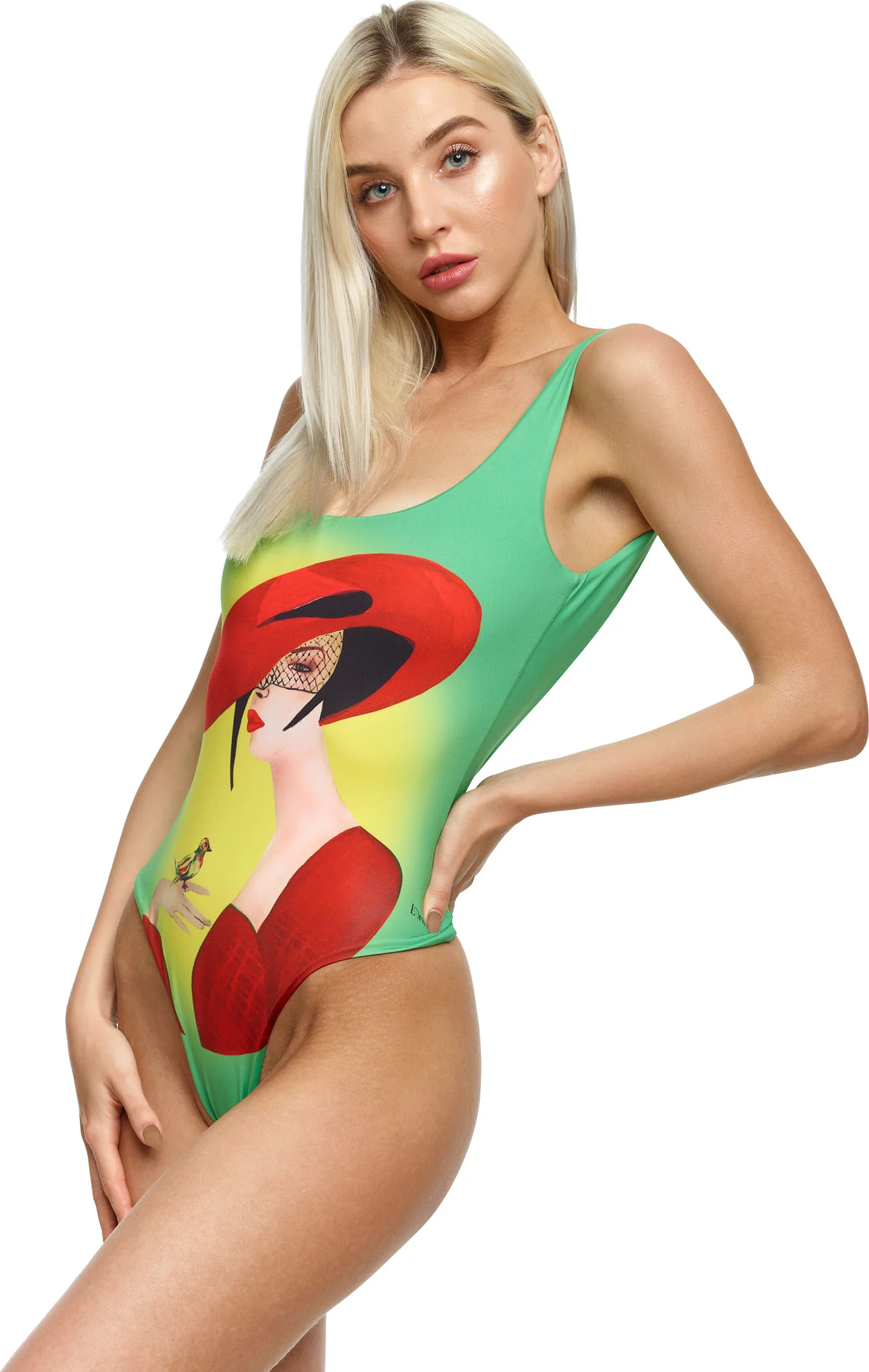 Swimsuit Model N3-9 Veil