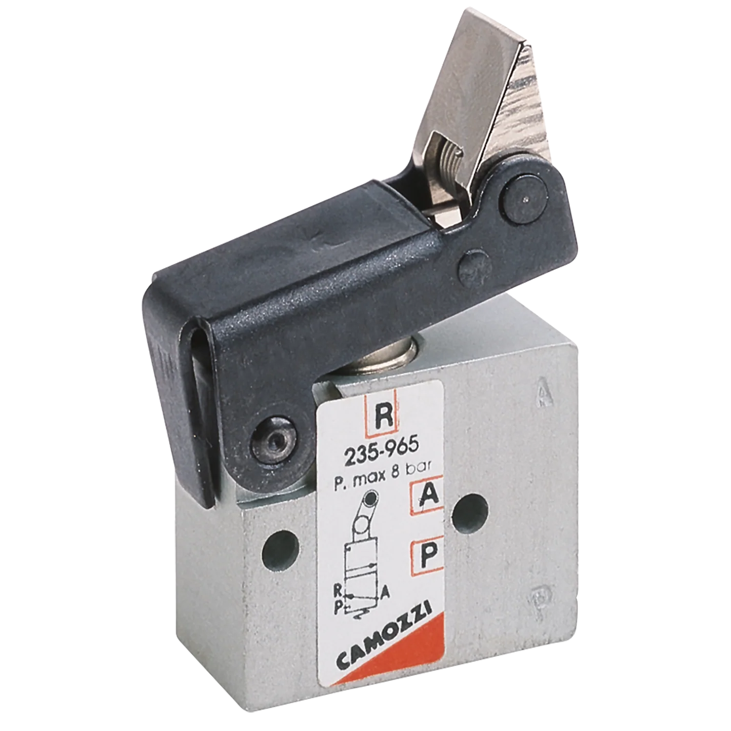 Camozzi 235 965 - M5 One Way Trip Spring Return Valve