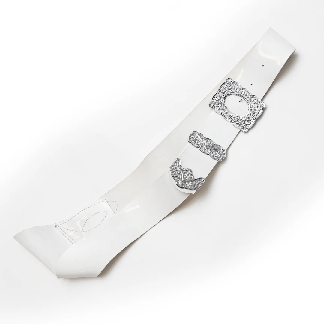 Drummers Cross Belt (White)