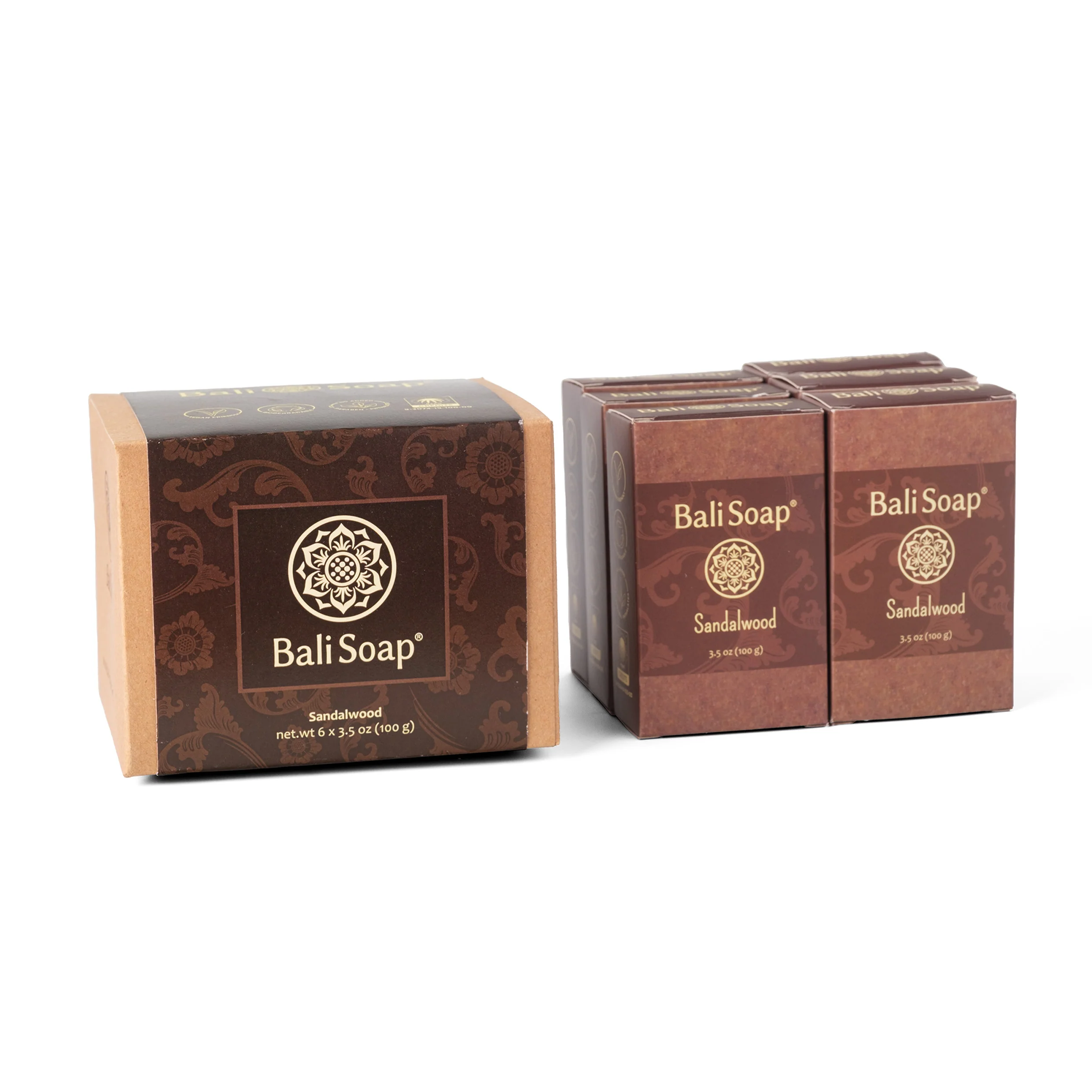 Sandalwood set of 6